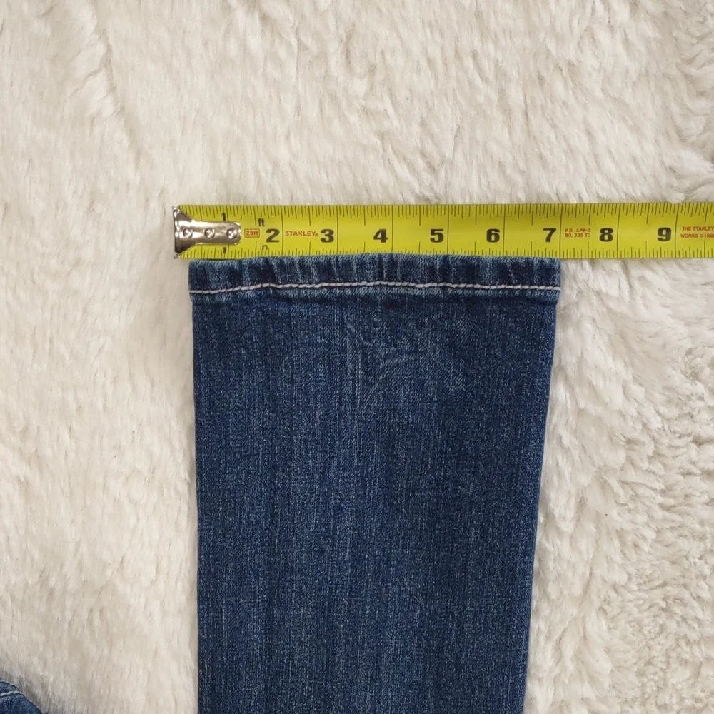 MISS ME STRAIGHT Blue Jeans with Embellished Pockets - Picture 12 of 17